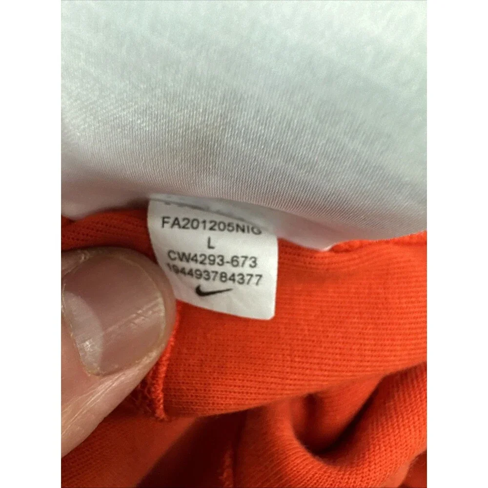 Nike Tech Fleece Joggers Women’s L Chile Red Black CW4293-673 Zip Pocket